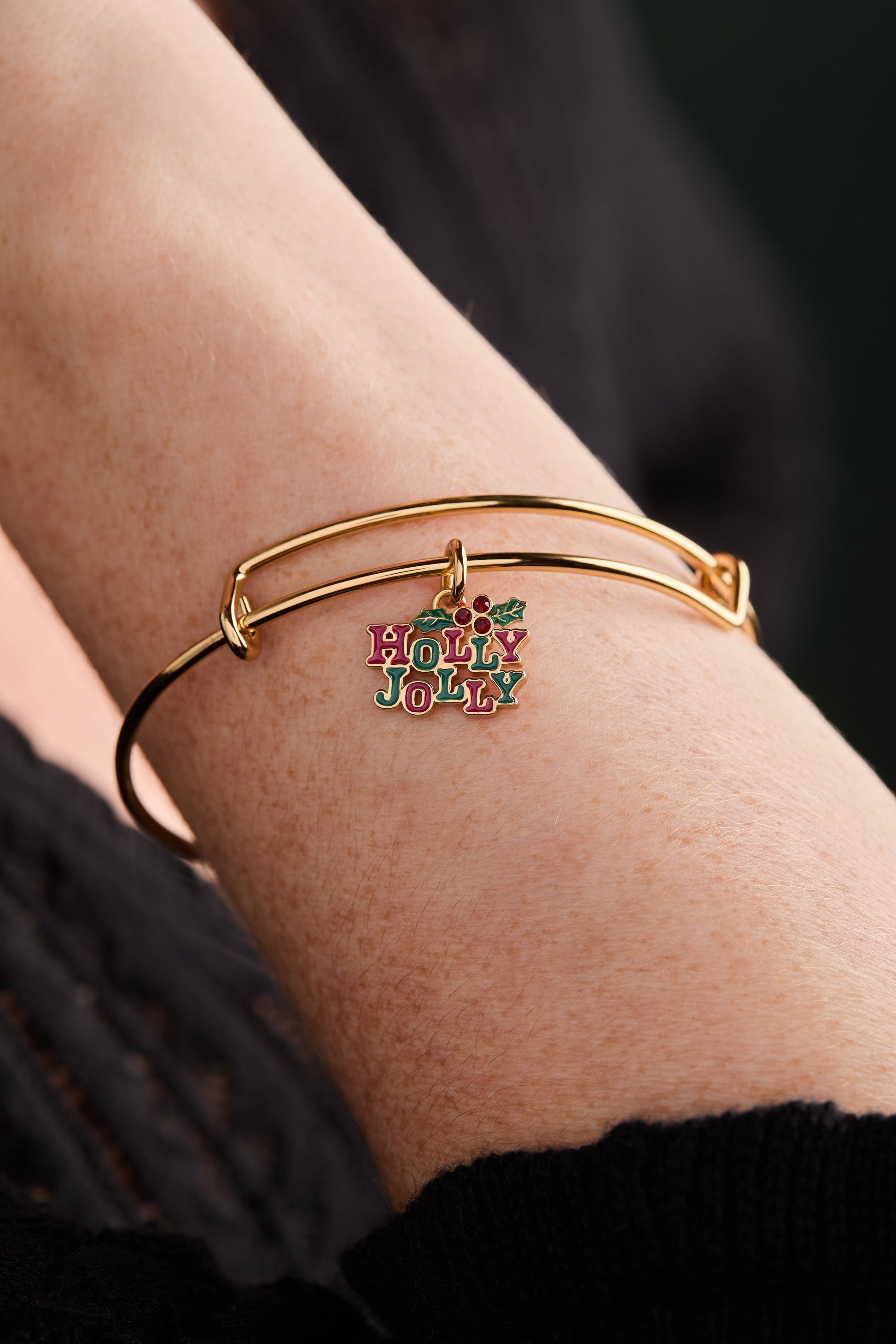 'Holly Jolly' Charm Bangle ALEX AND ANI