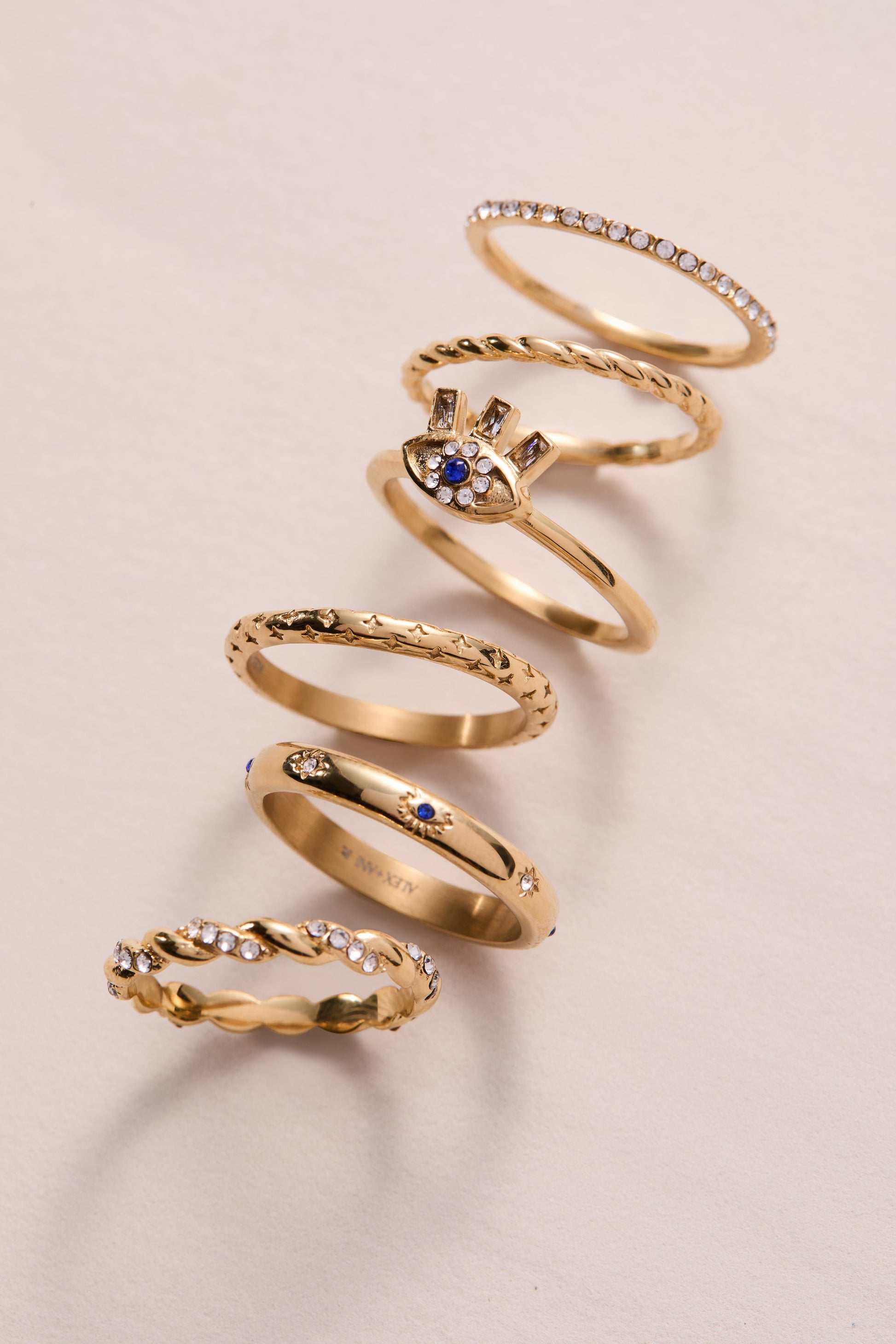 Evil Eye Stacking Ring Set of 3 ALEX AND ANI