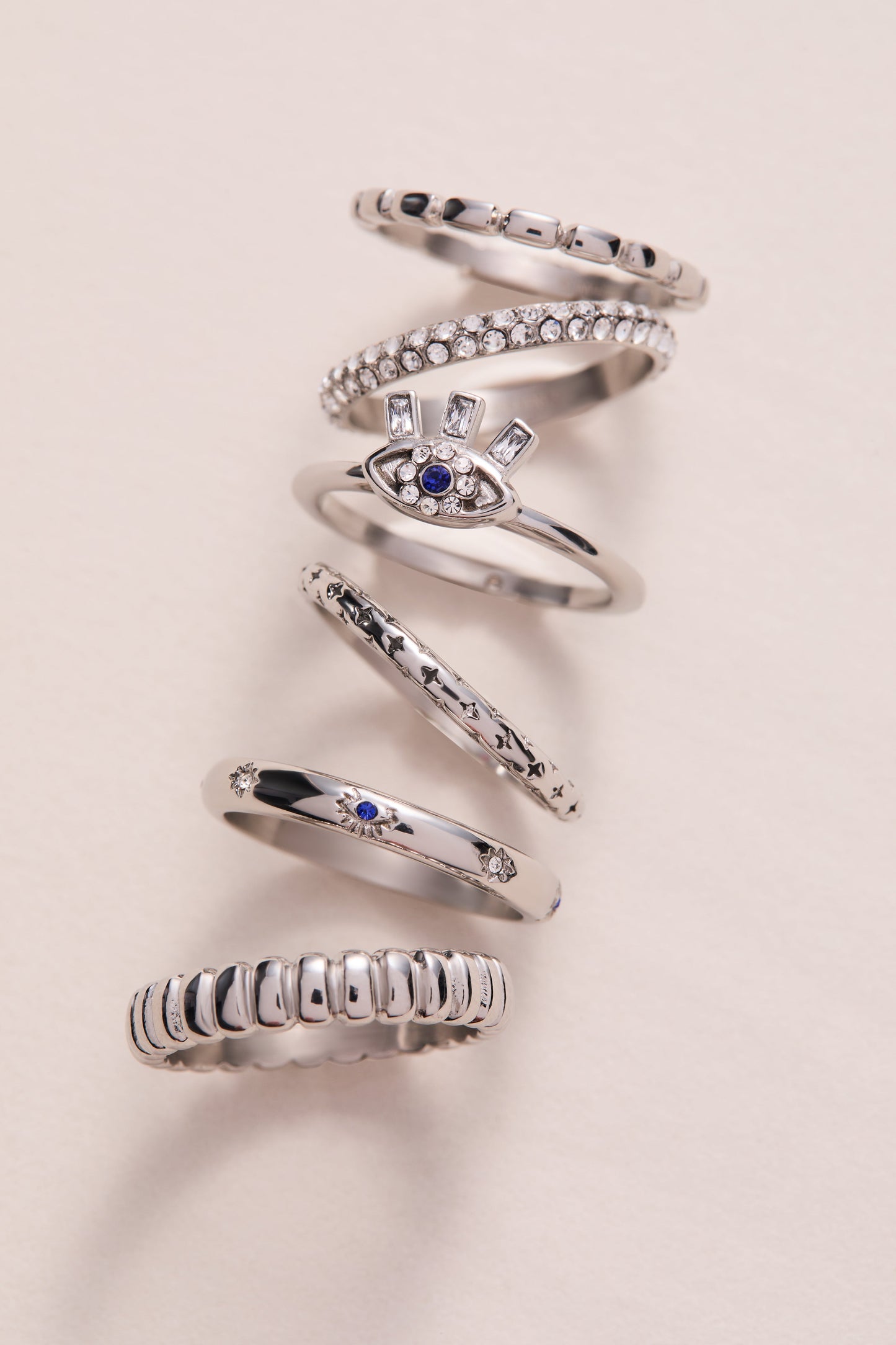 Evil Eye Stacking Ring Set of 3 ALEX AND ANI
