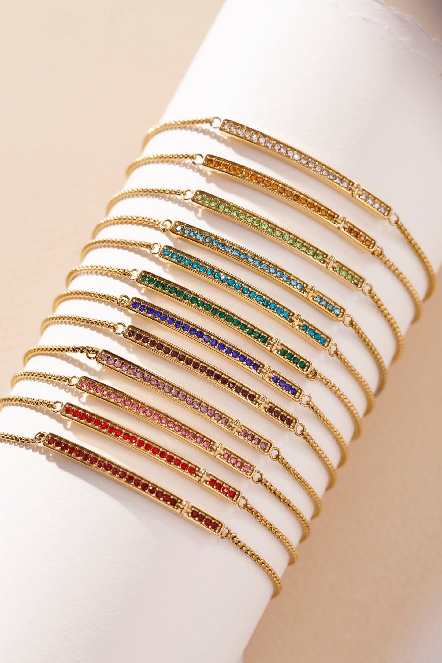 June Everyday Birthstone Pave Bolo Bracelet ALEX AND ANI
