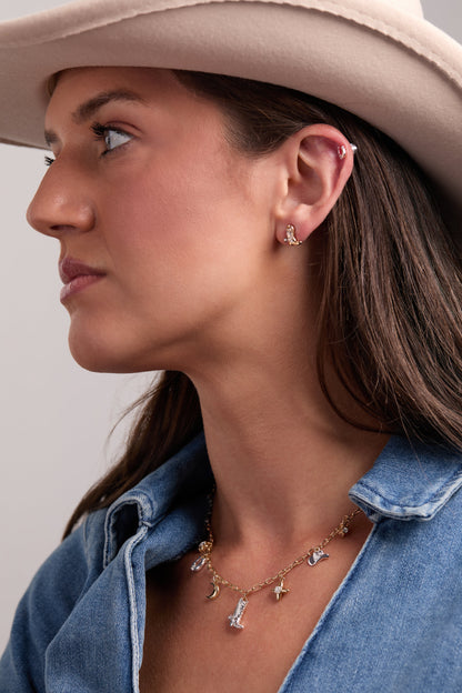 Cosmic Cowgirl Earring Stud Set of 2 ALEX AND ANI