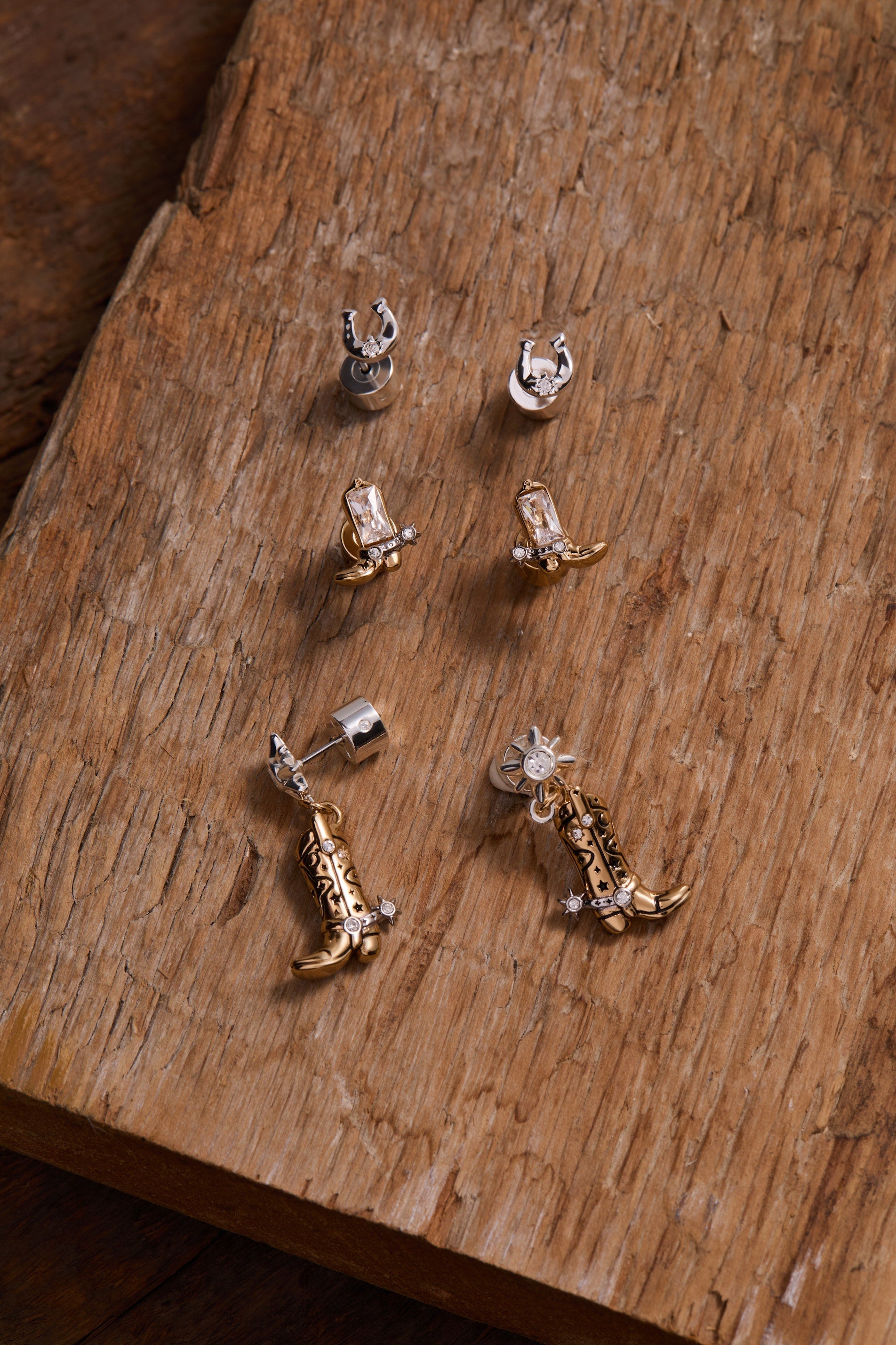 Cosmic Cowgirl Earring Stud Set of 2 ALEX AND ANI