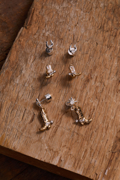 Cosmic Cowgirl Earring Stud Set of 2 ALEX AND ANI