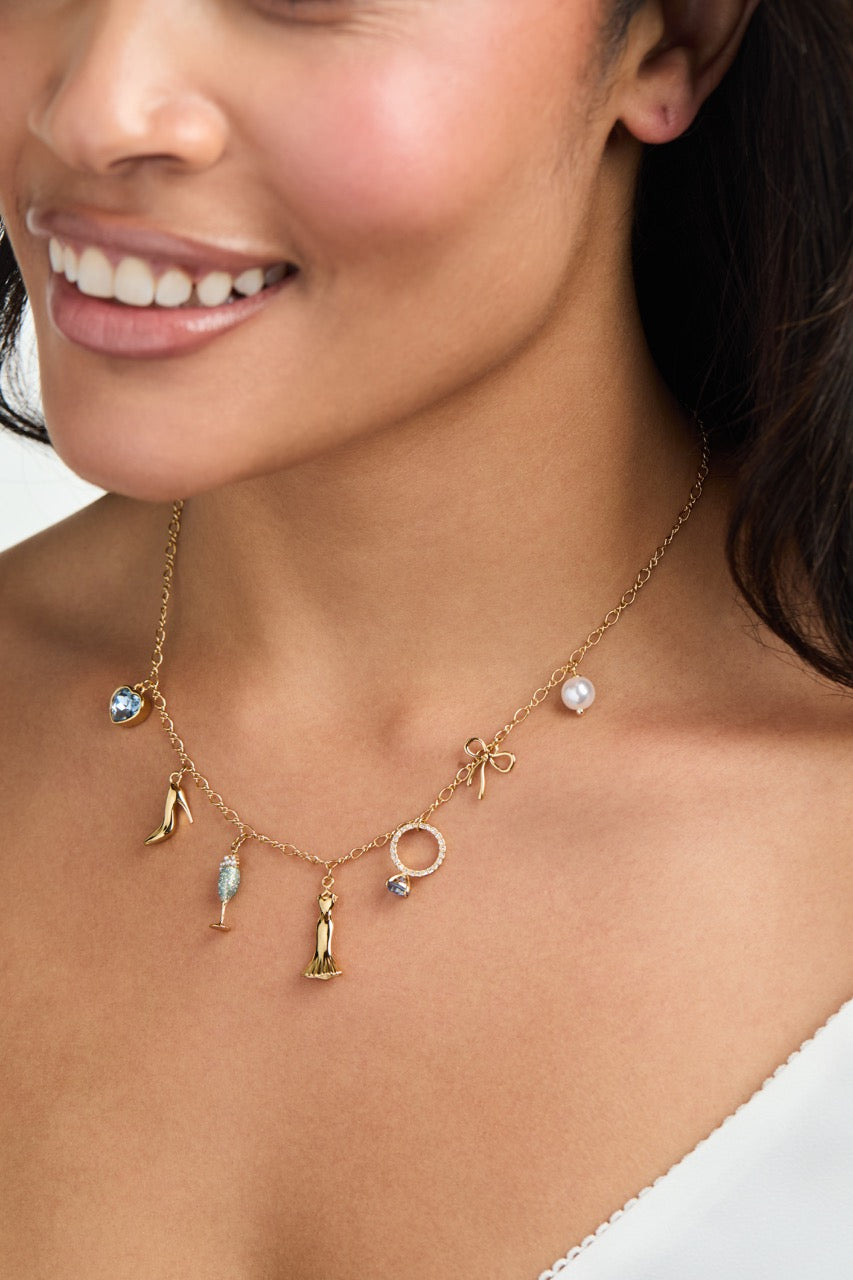 Bridal Multi-Charm Necklace ALEX AND ANI