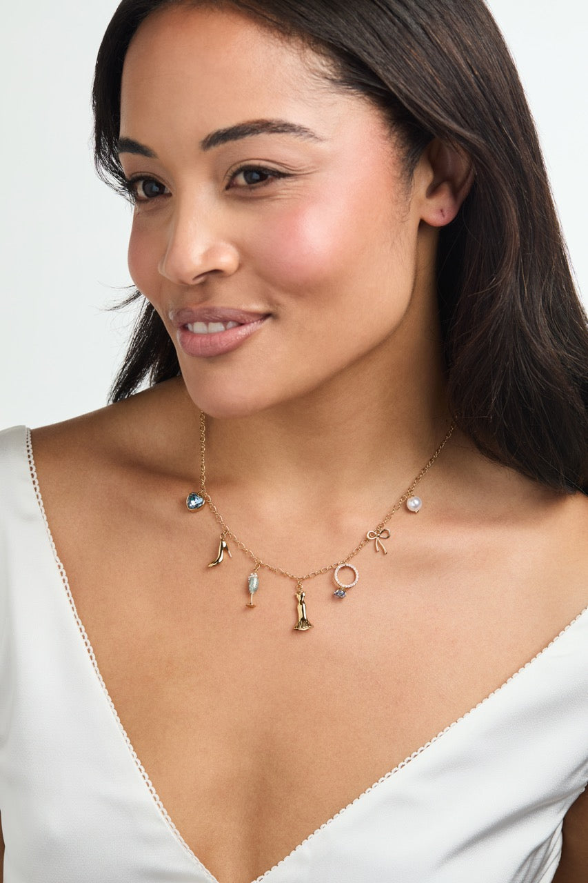 Bridal Multi-Charm Necklace ALEX AND ANI