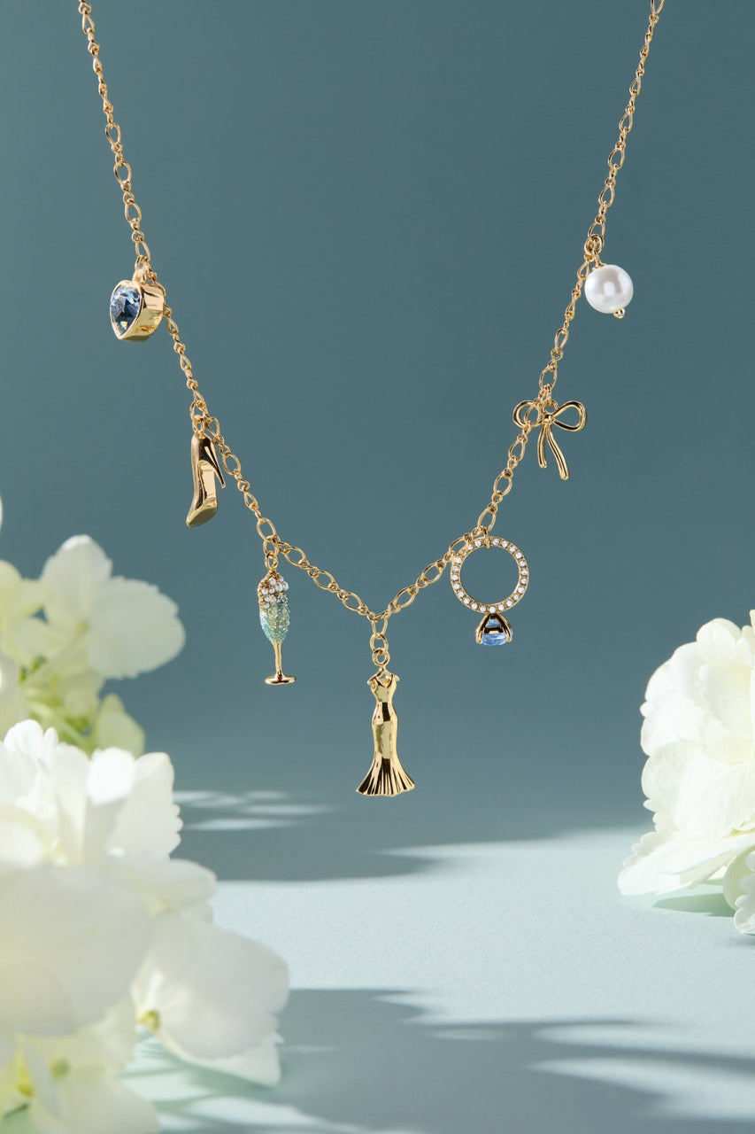 Bridal Multi-Charm Necklace ALEX AND ANI