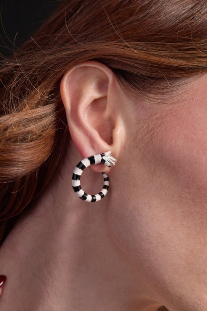 BEETLEJUICE™ Sandworm Hoop Earring ALEX AND ANI