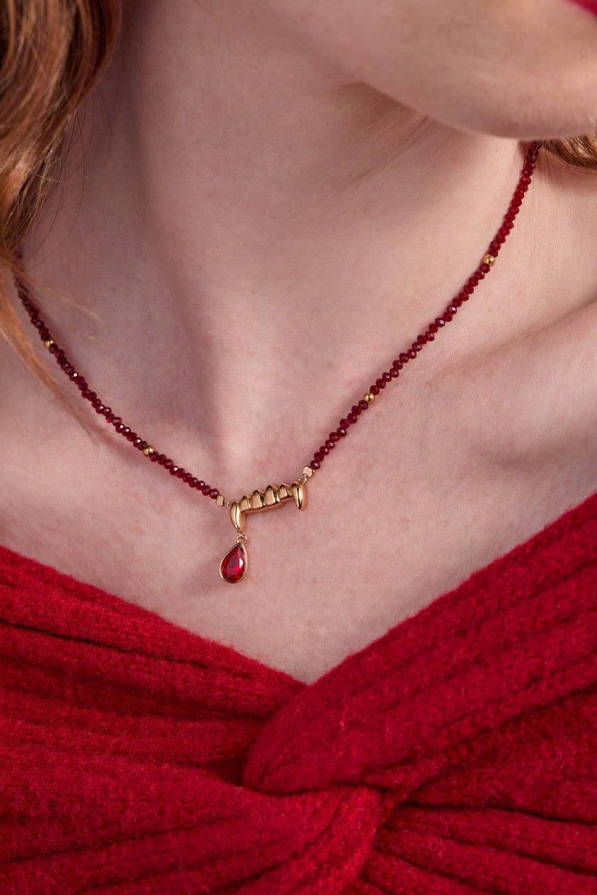 Vampire Teeth Fangs Pendant ALEX AND ANI