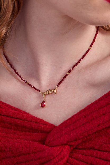 Vampire Teeth Fangs Pendant ALEX AND ANI