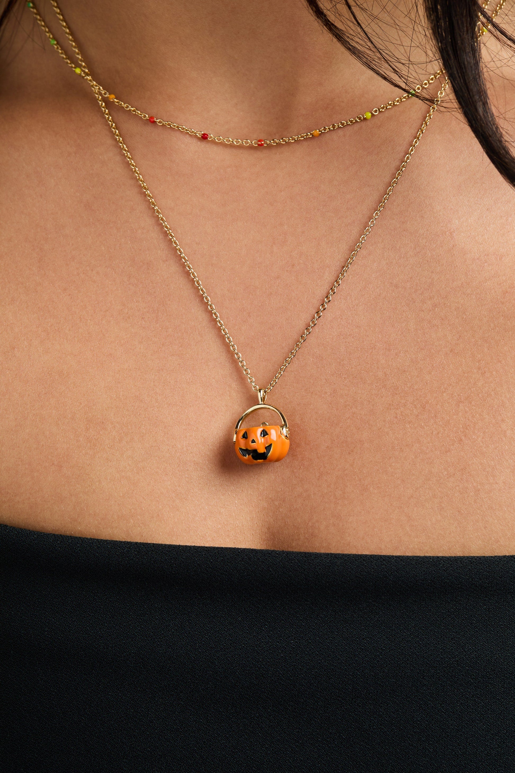 'Trick or Treat' Layered Necklace ALEX AND ANI