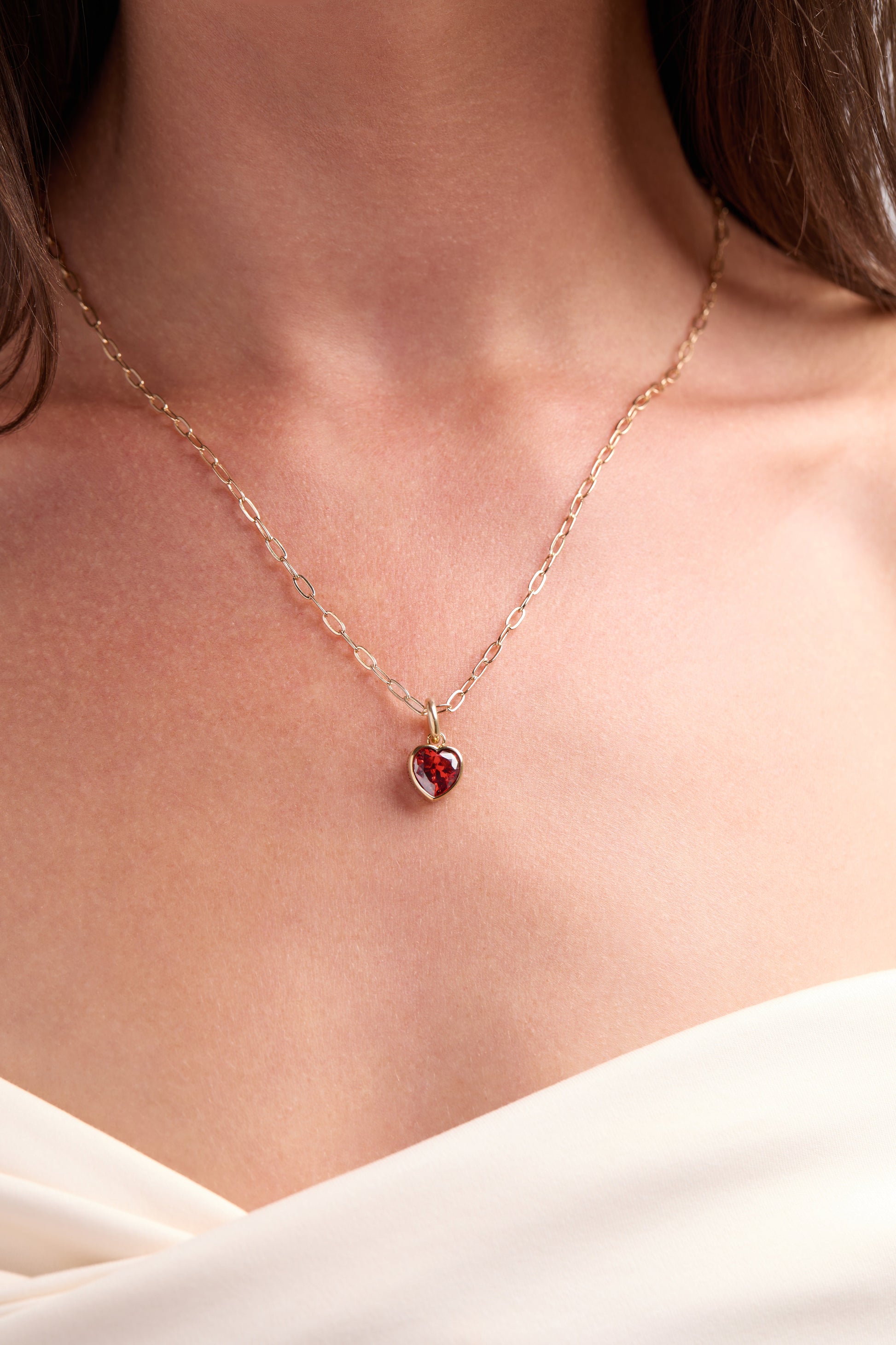 January 'Courage' Heart Birthstone Charm ALEX AND ANI