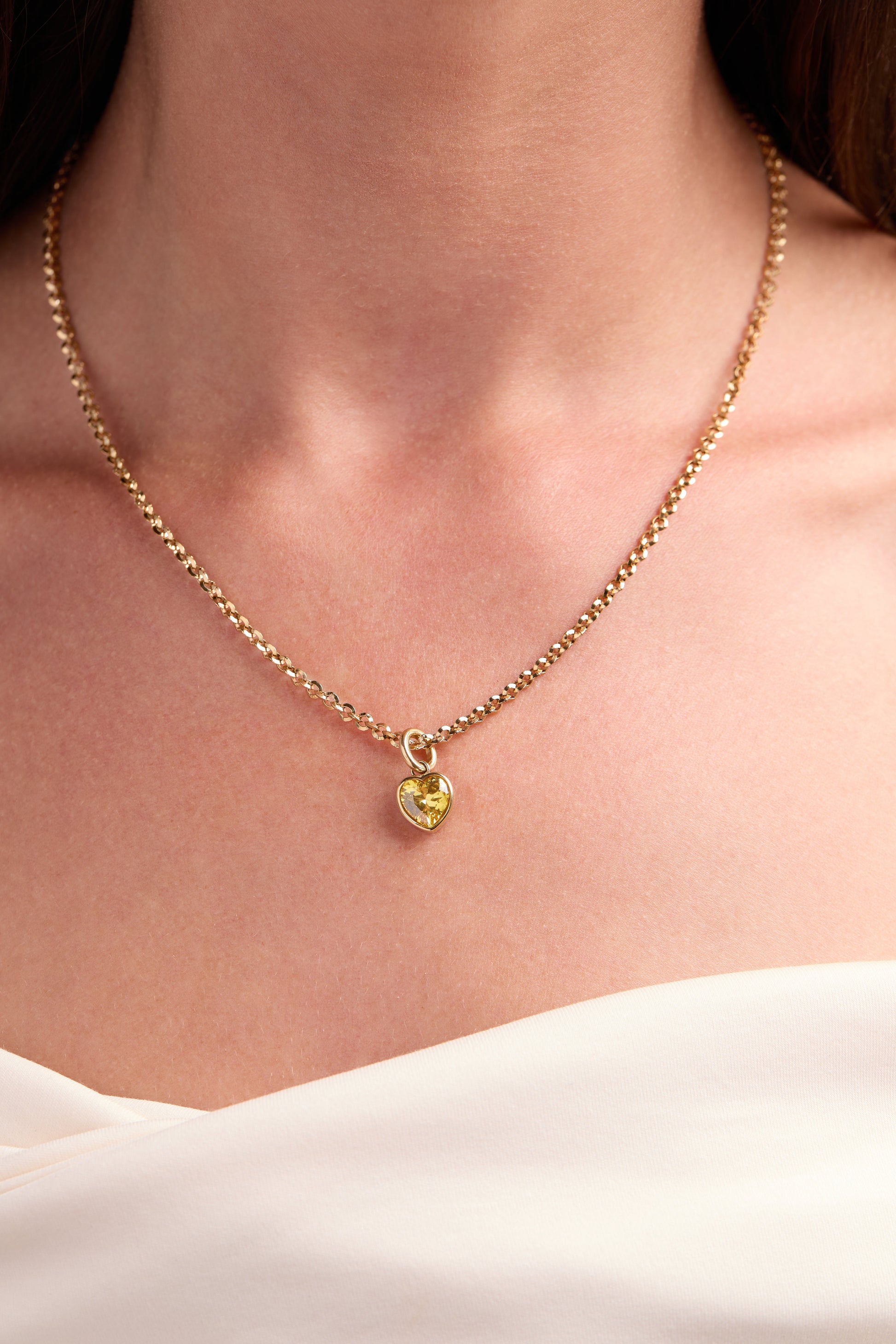 November 'Balance' Heart Birthstone Charm ALEX AND ANI