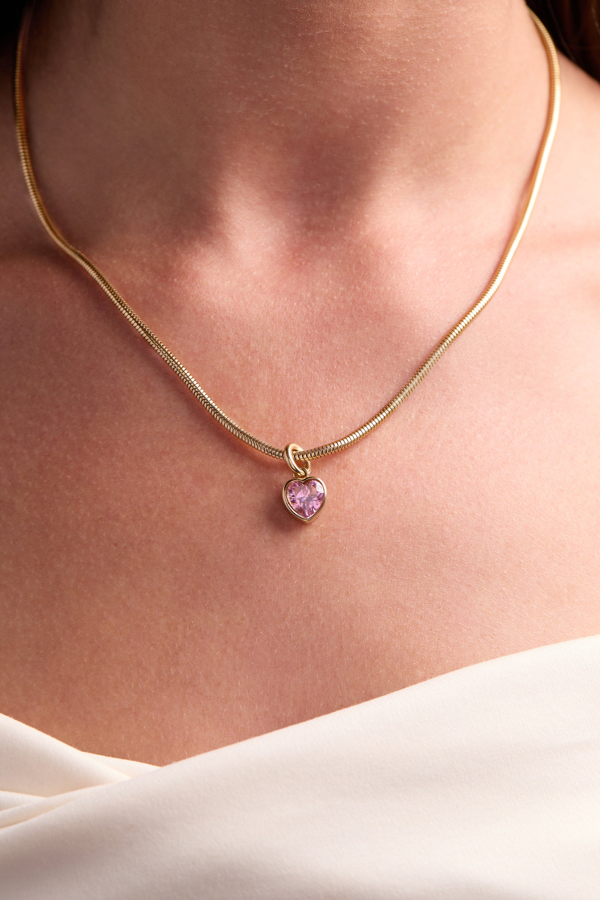 October 'Serenity' Heart Birthstone Charm ALEX AND ANI