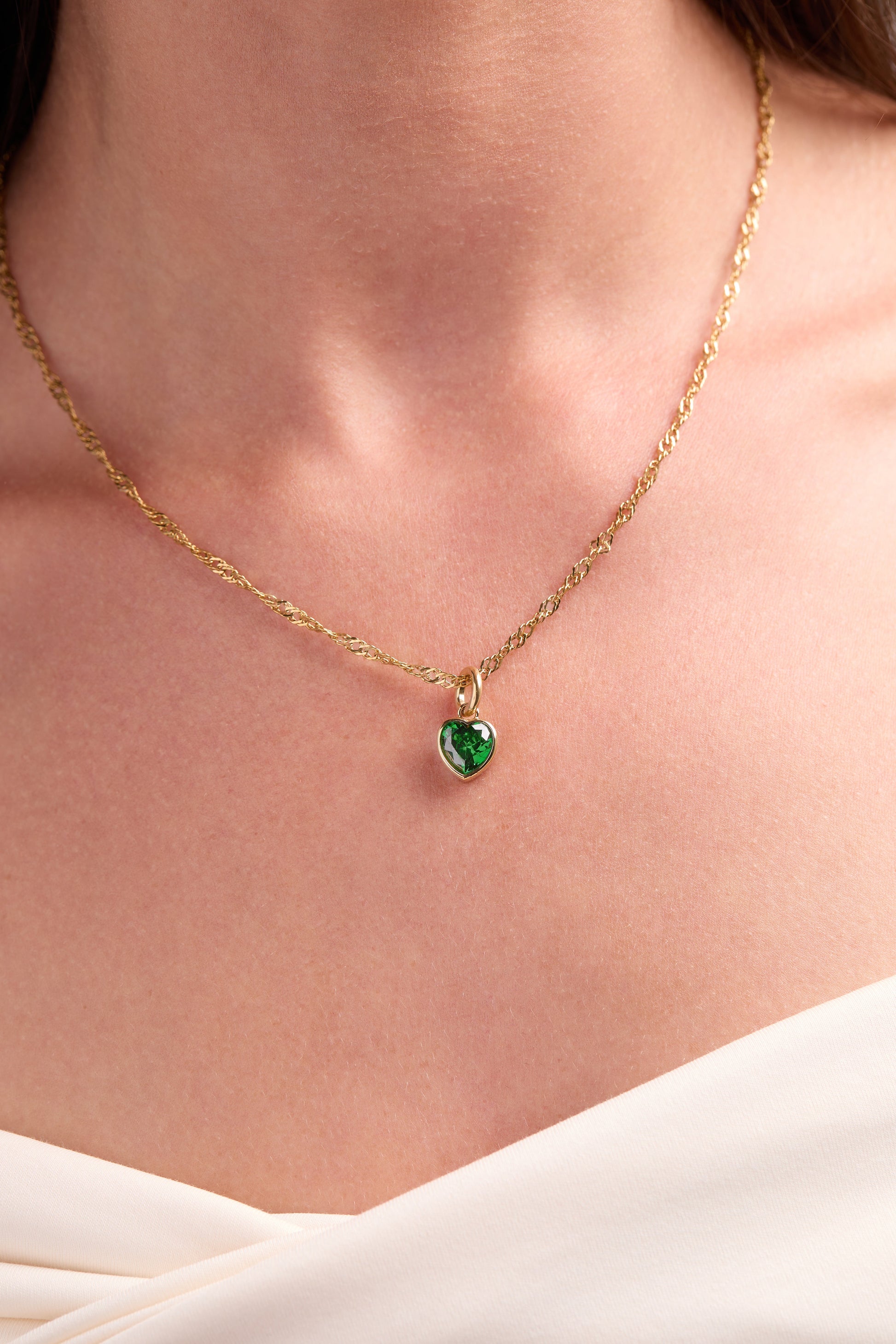 May 'Hope' Heart Birthstone Charm ALEX AND ANI
