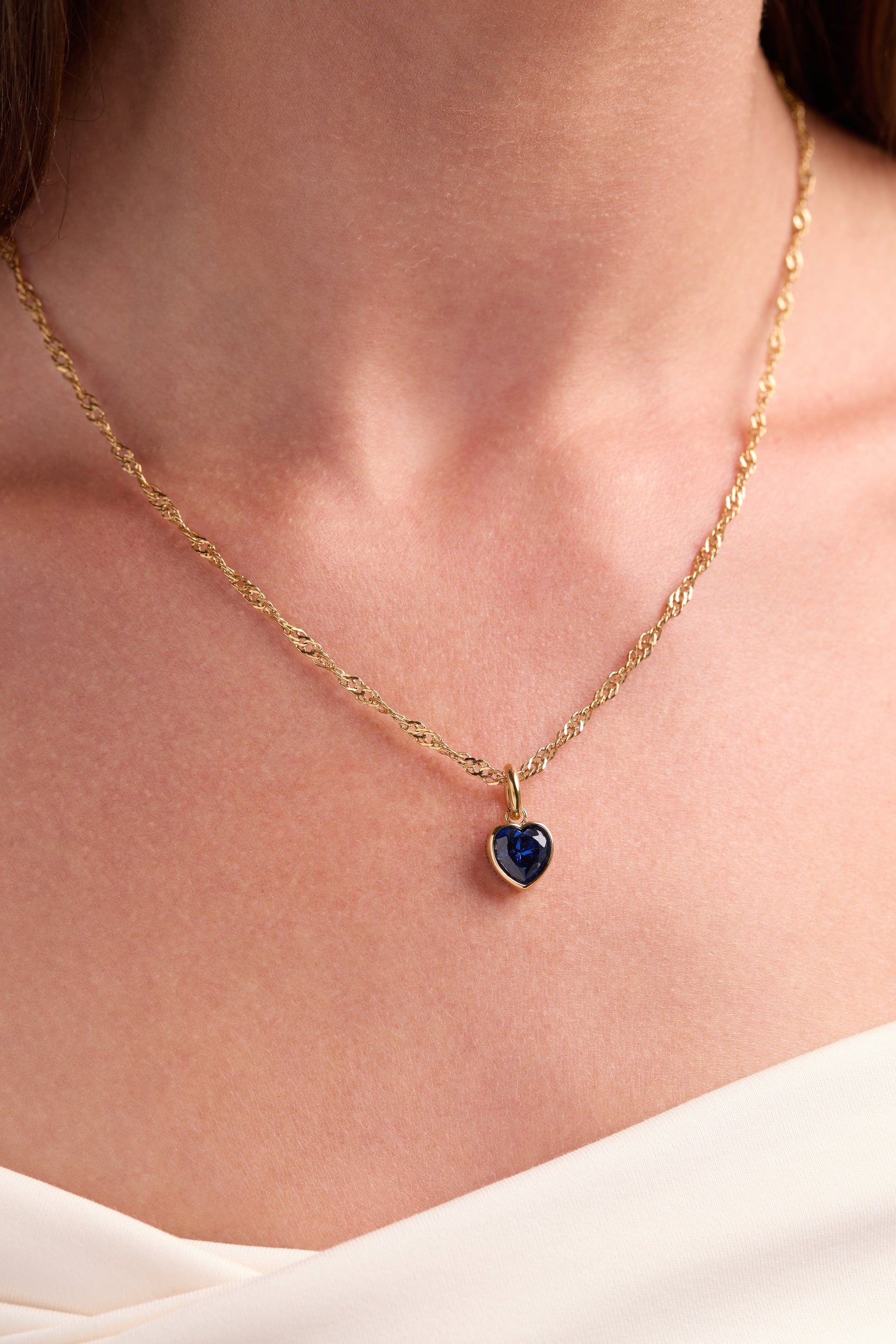 September 'Protection' Heart Birthstone Charm ALEX AND ANI