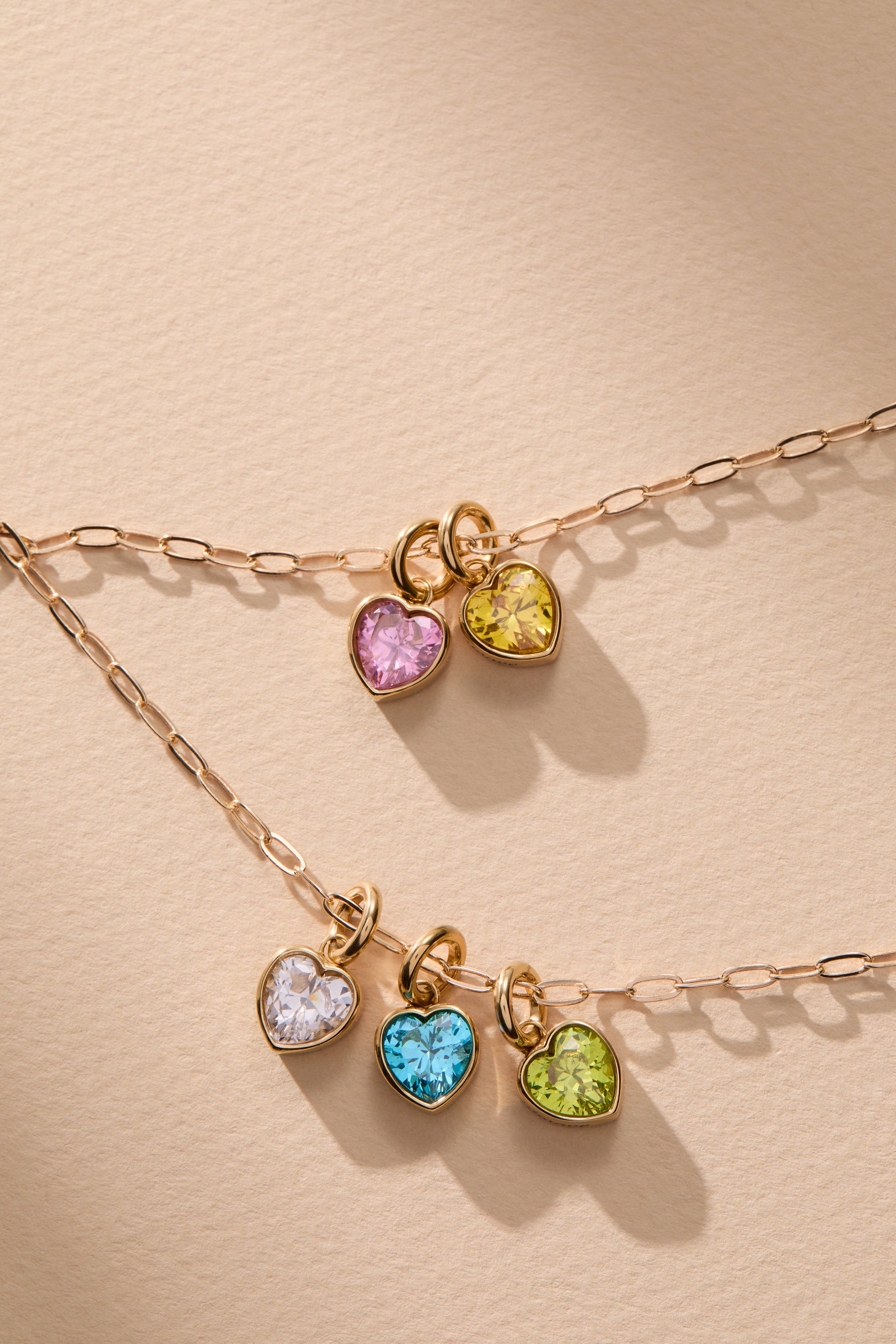 October 'Serenity' Heart Birthstone Charm ALEX AND ANI