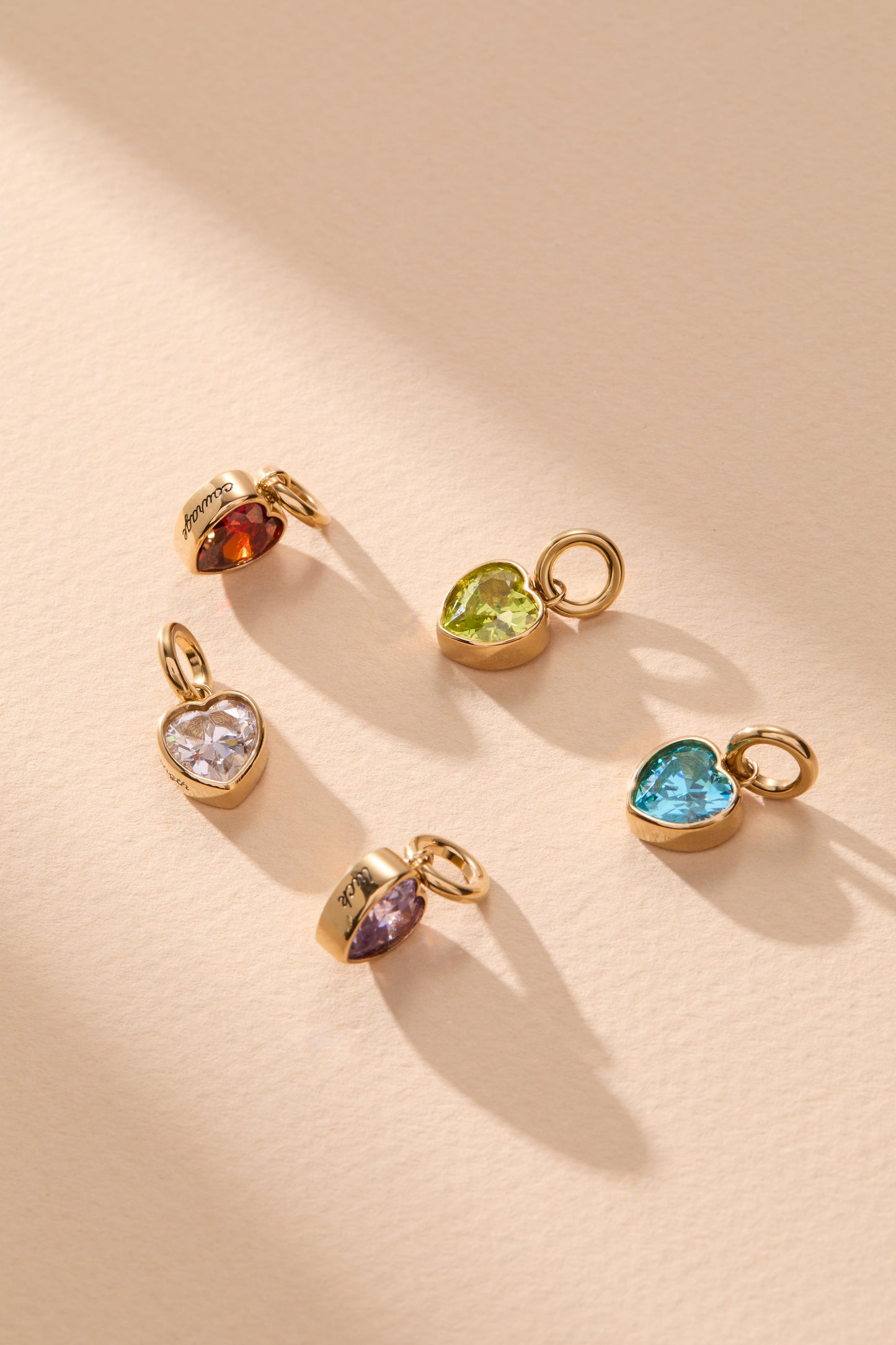 June 'Luck' Heart Birthstone Charm ALEX AND ANI