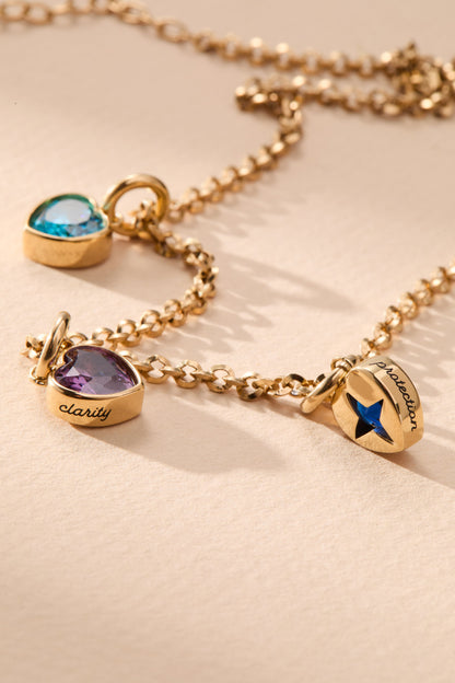 September 'Protection' Heart Birthstone Charm ALEX AND ANI