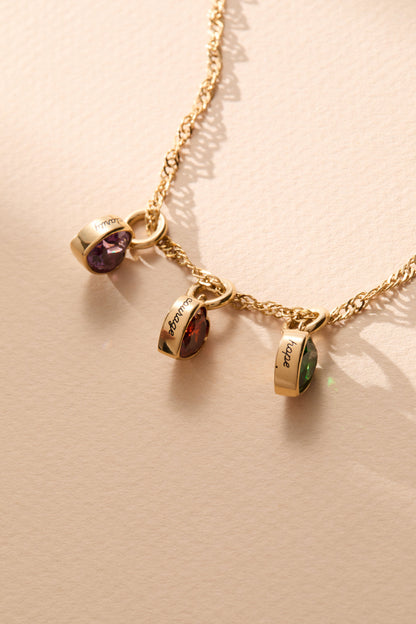 January 'Courage' Heart Birthstone Charm ALEX AND ANI