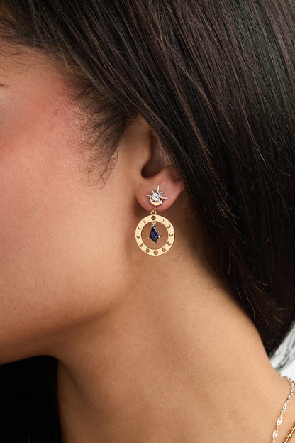 Moon Phase Statement Earring ALEX AND ANI