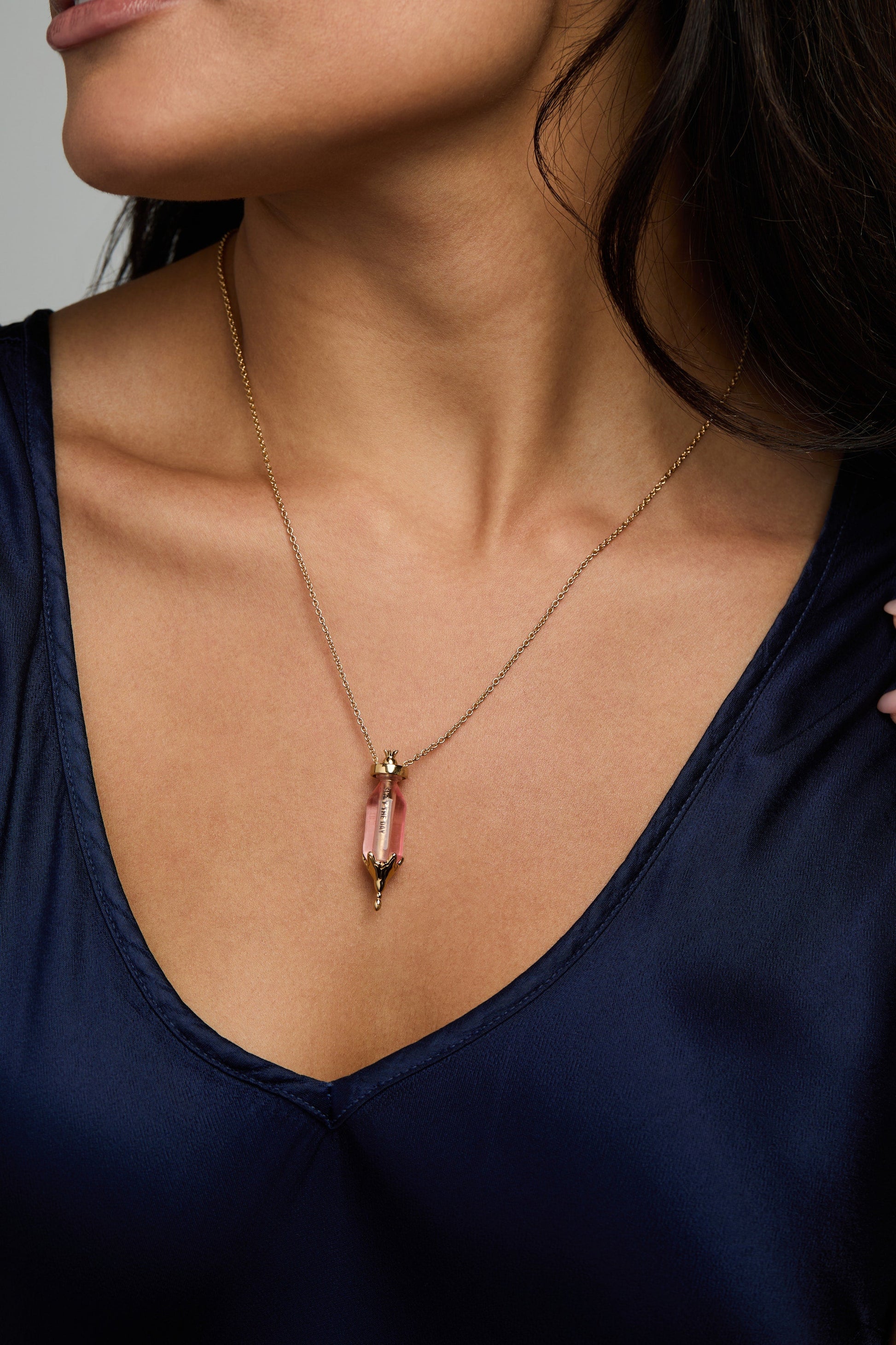 'You Are Loved' Potion Bottle Slider Necklace ALEX AND ANI