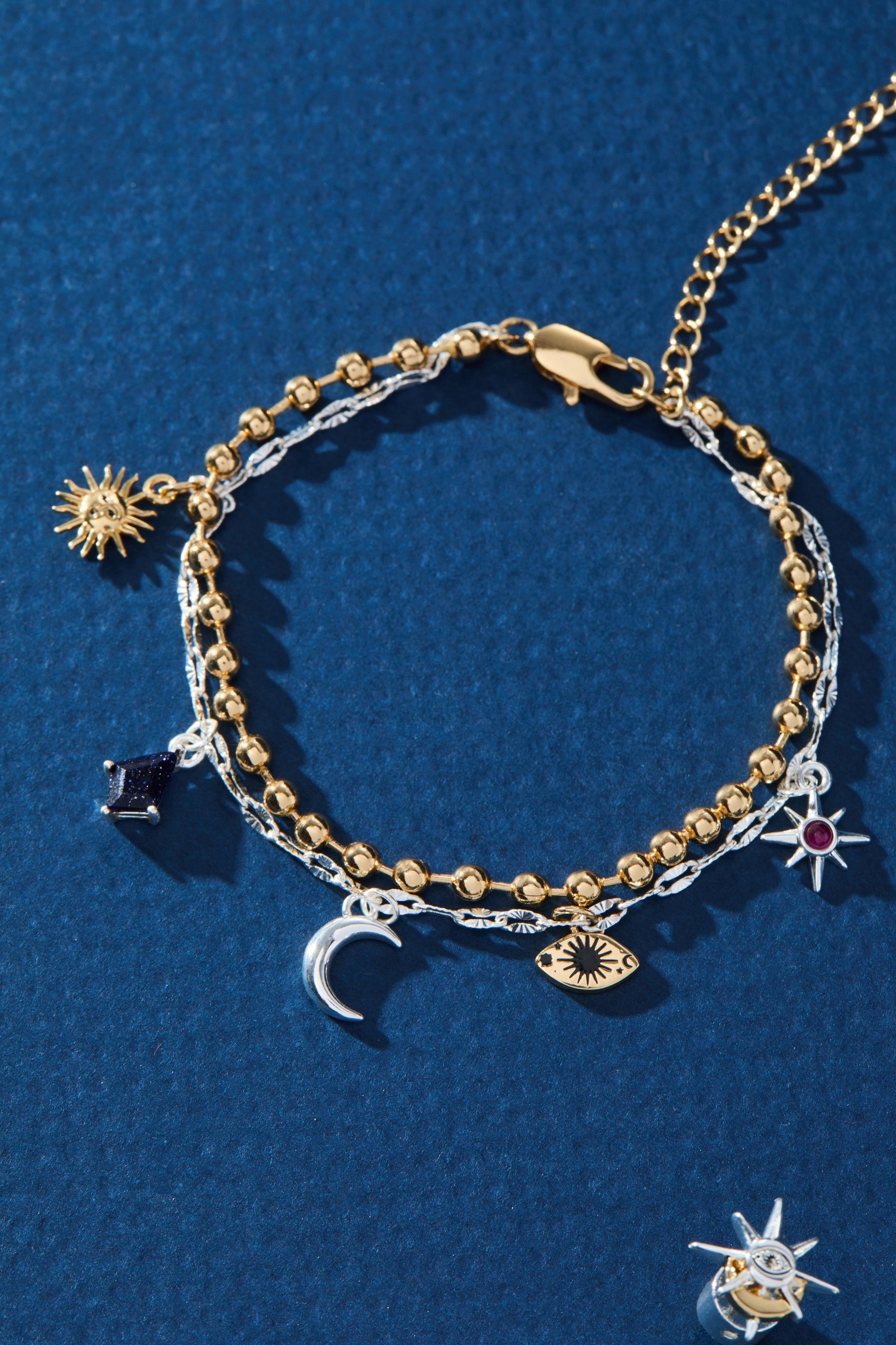Moon Magic 2 Row Charm Bracelet ALEX AND ANI