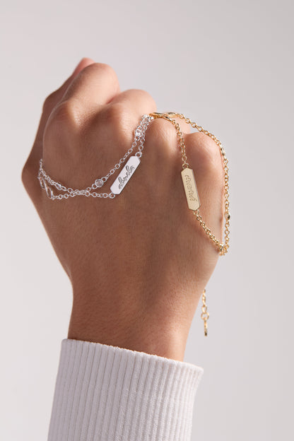 Mamá Infinity Chain Double Strand Bracelet ALEX AND ANI
