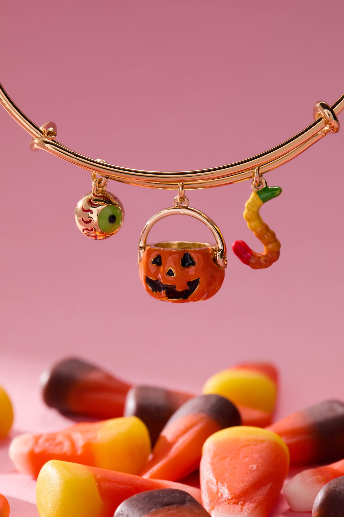 'Trick or Treat' Multi Charm Bangle ALEX AND ANI