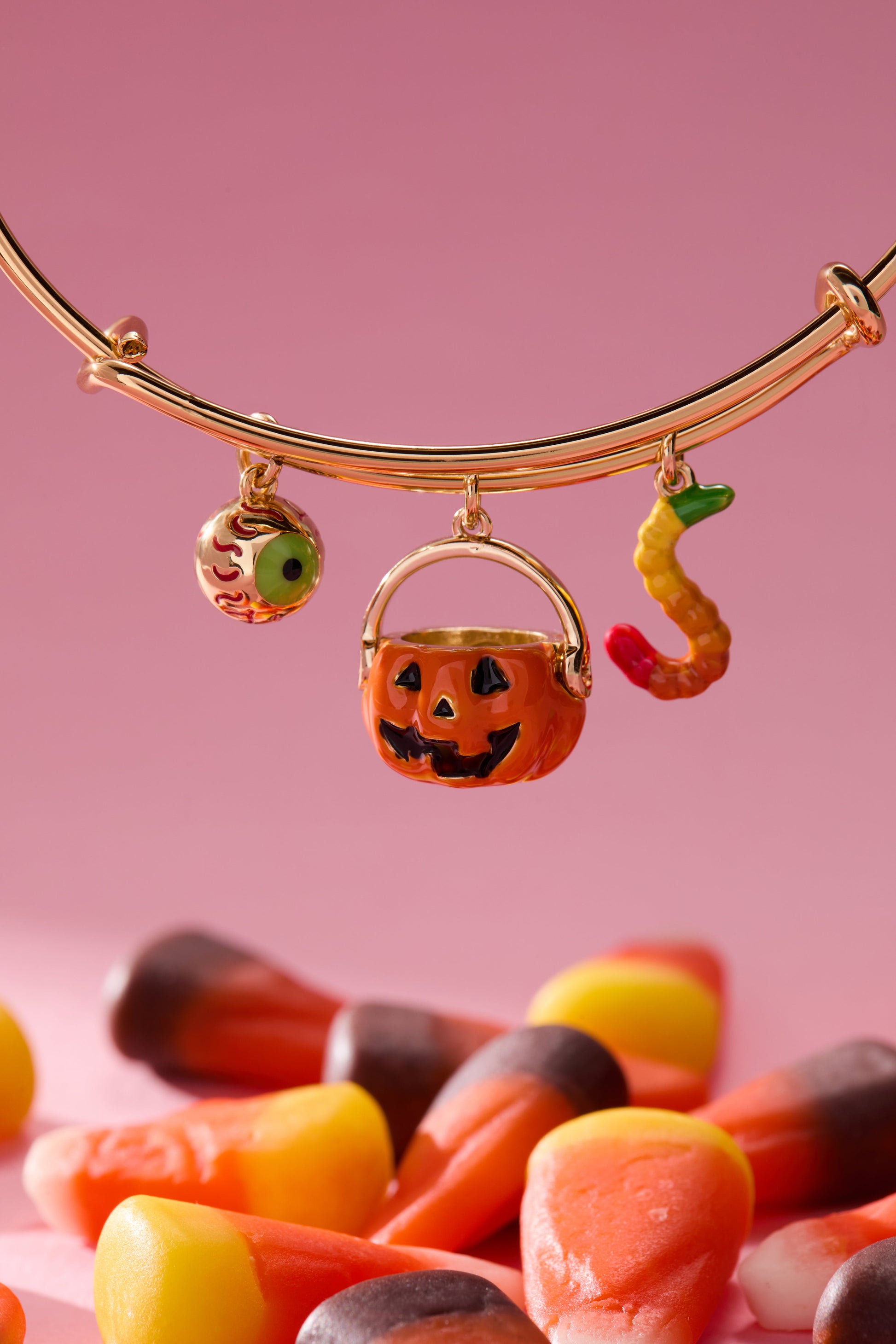 'Trick or Treat' Multi Charm Bangle ALEX AND ANI