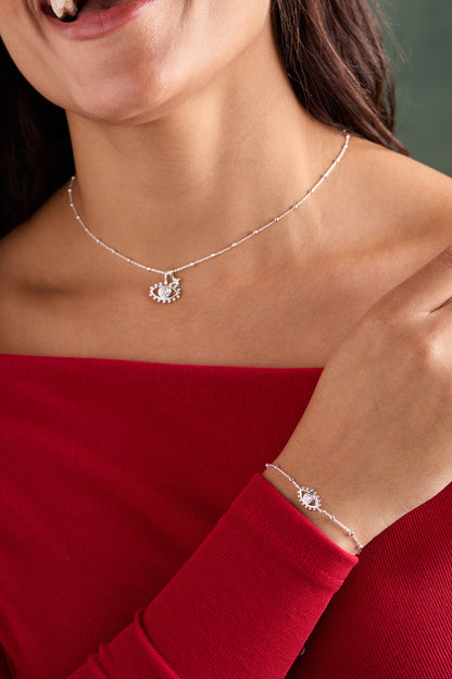Evil Eye Duo Charm Necklace ALEX AND ANI