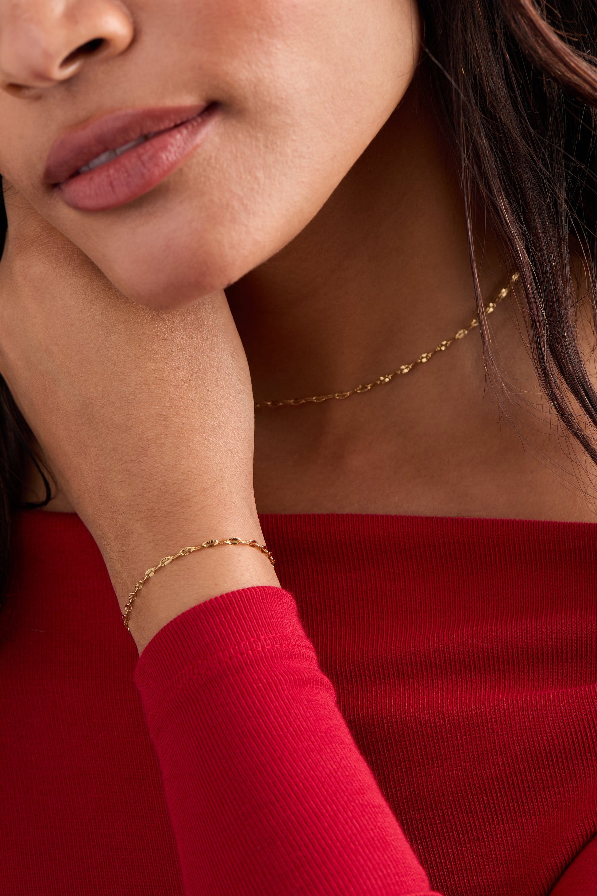 Multi Faceted Chain Bracelet ALEX AND ANI