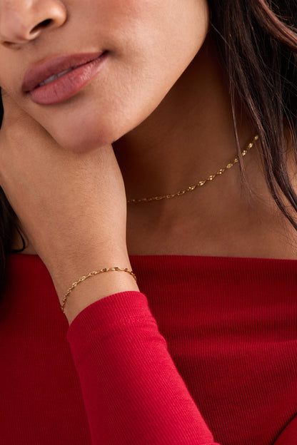 Multi Faceted Chain Bracelet ALEX AND ANI