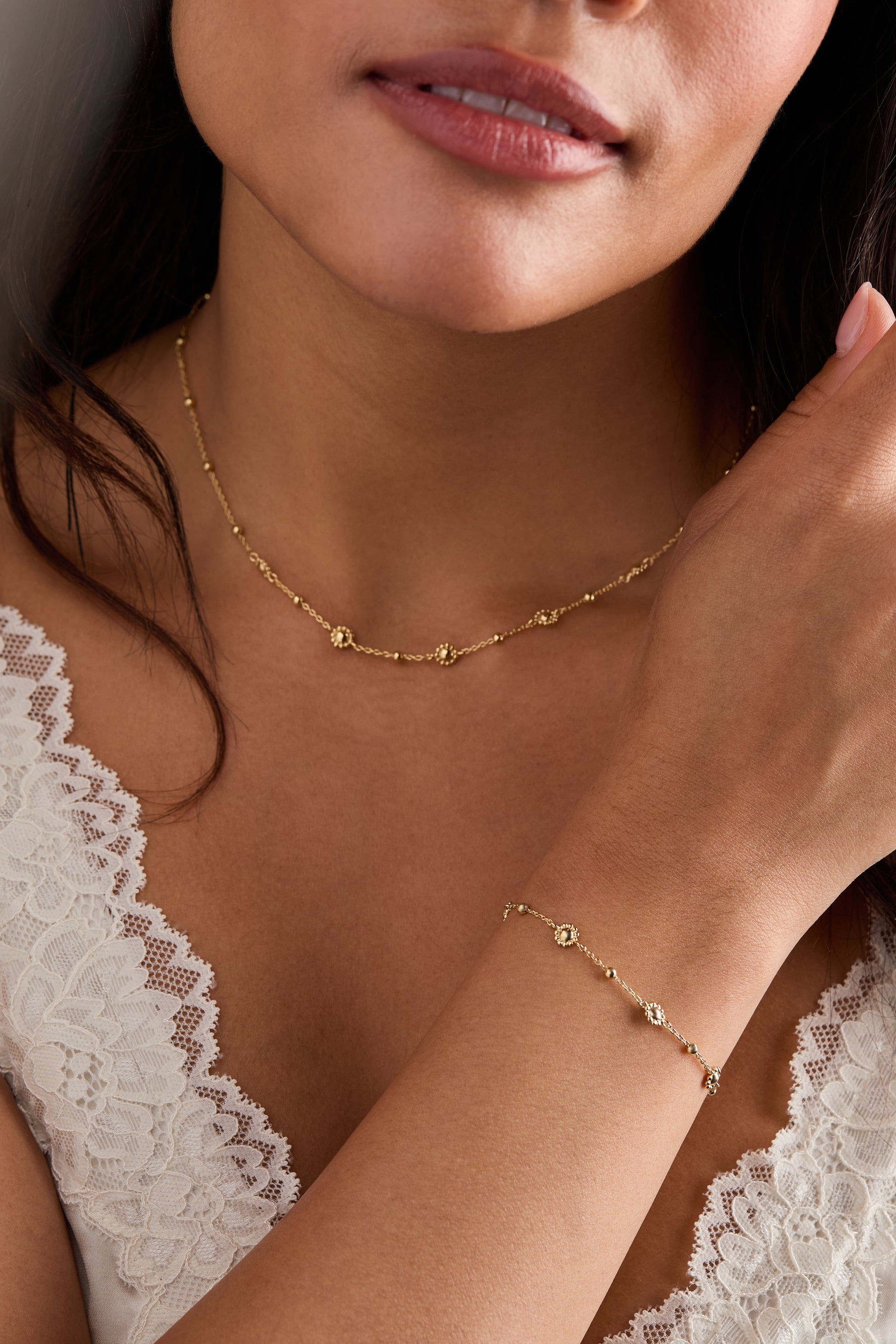 Floret Chain Bracelet ALEX AND ANI