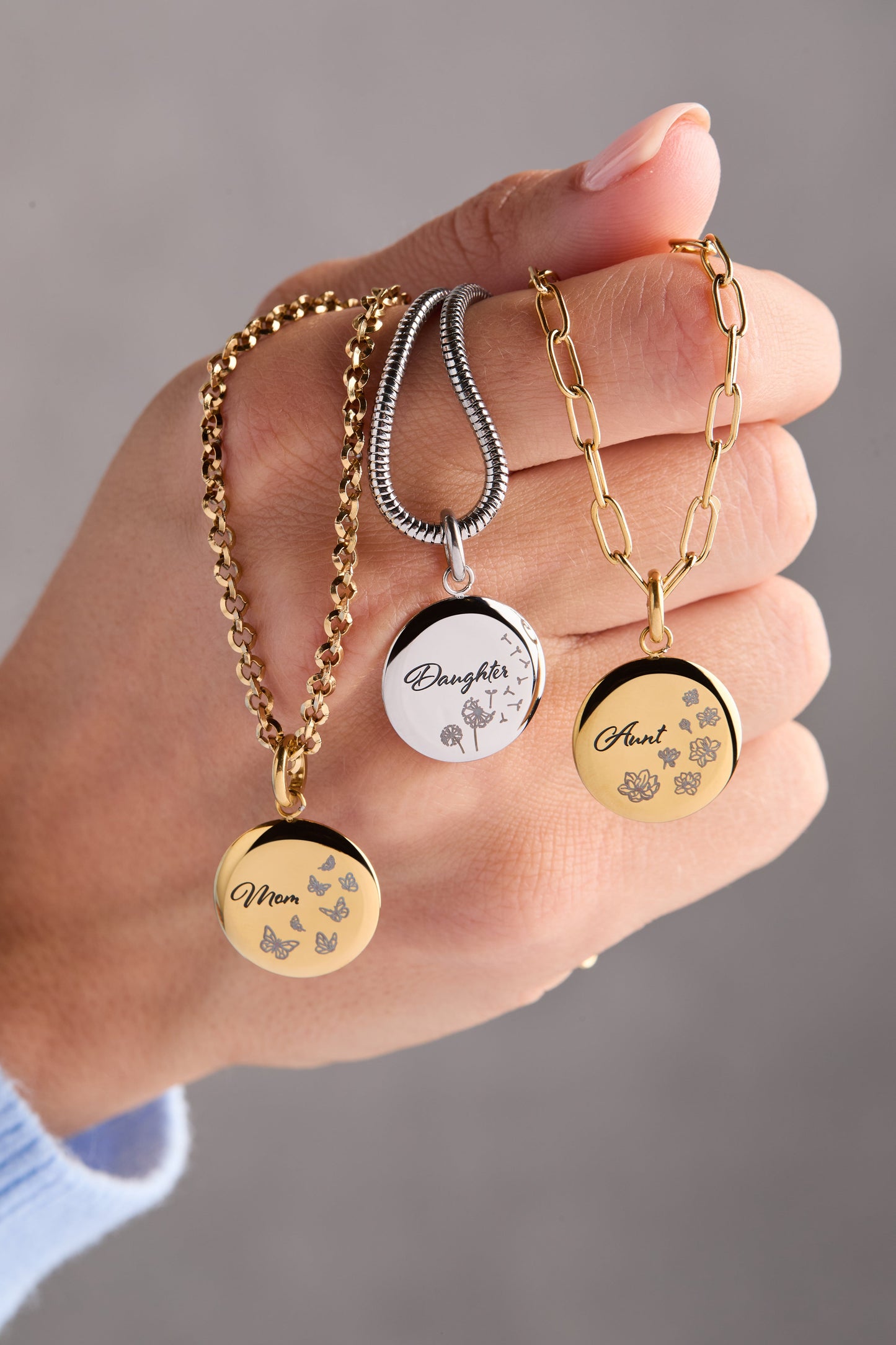 Mom Butterfly Disc Charm ALEX AND ANI