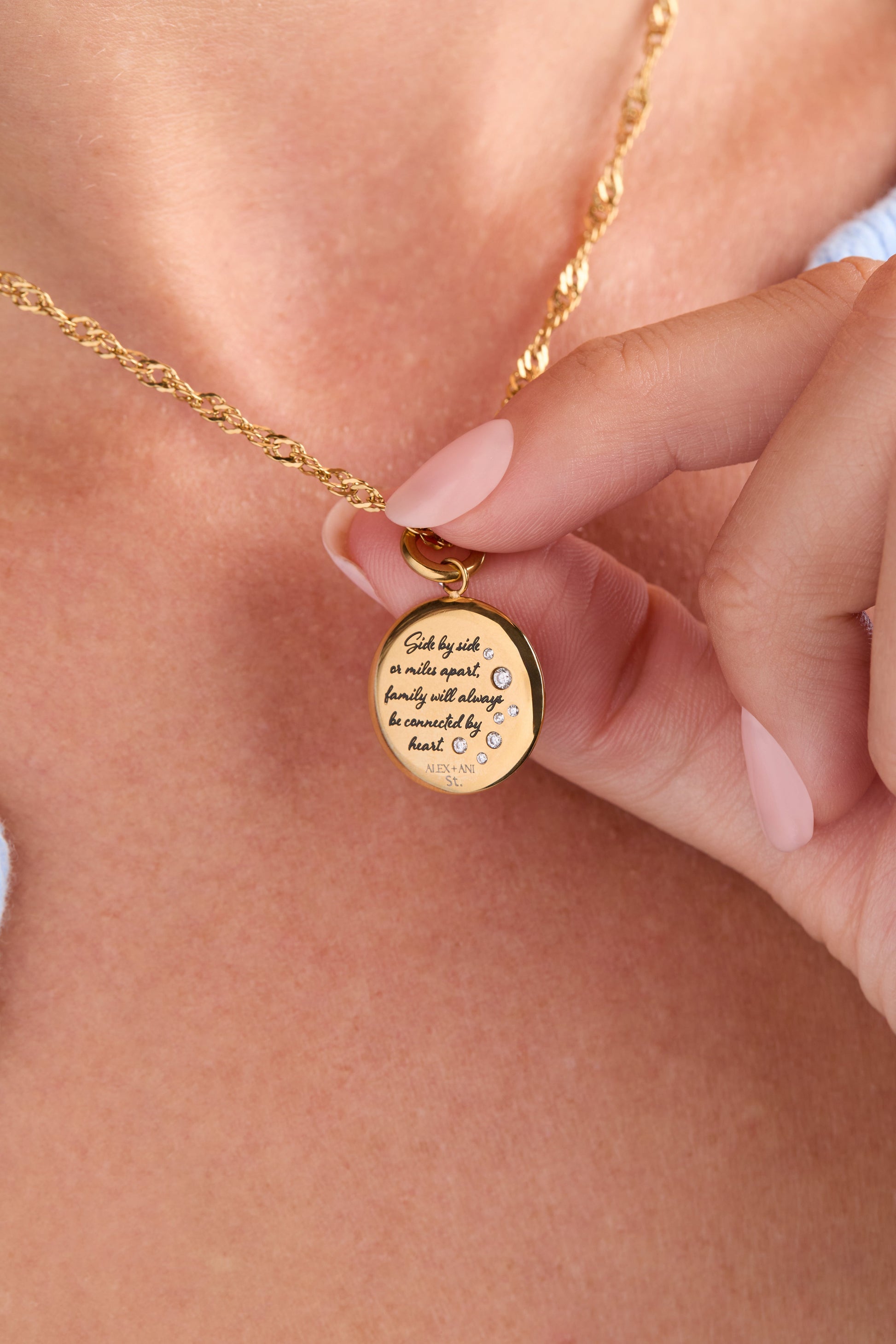 Grandma Hummingbird Disc Charm ALEX AND ANI