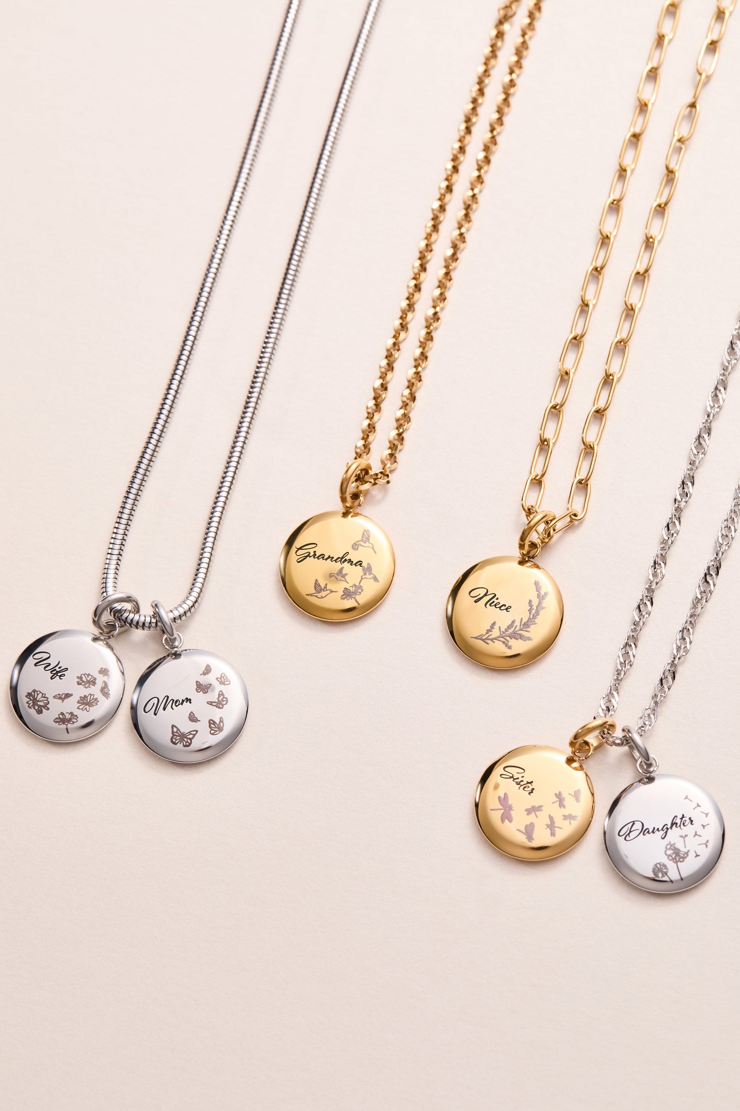Niece Lavender Disc Charm ALEX AND ANI