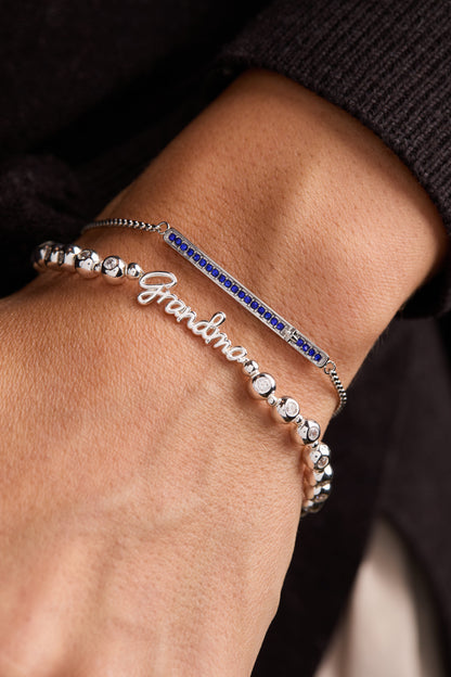 Grandma Elongated Crystal Stretch Bracelet ALEX AND ANI