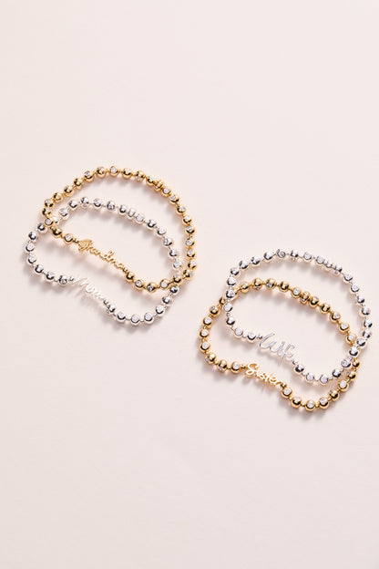 Grandma Elongated Crystal Stretch Bracelet ALEX AND ANI