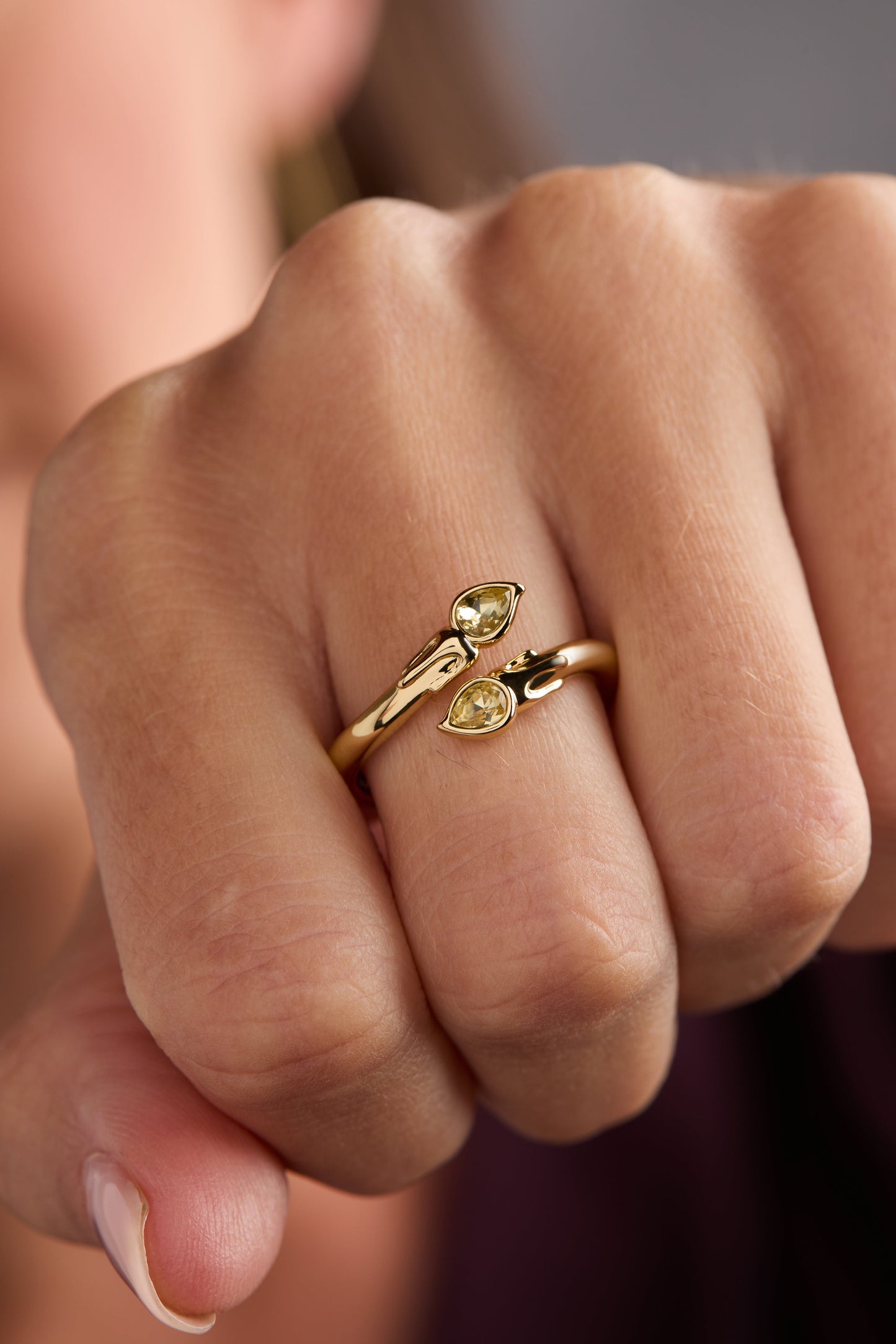 Harry Potter™ Great Hall Candle Wrap Ring ALEX AND ANI