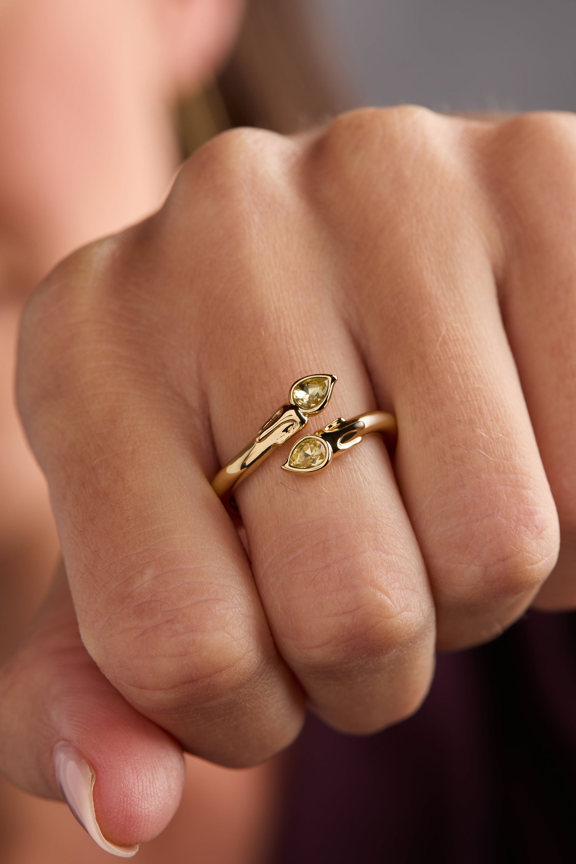 Harry Potter™ Great Hall Candle Wrap Ring ALEX AND ANI
