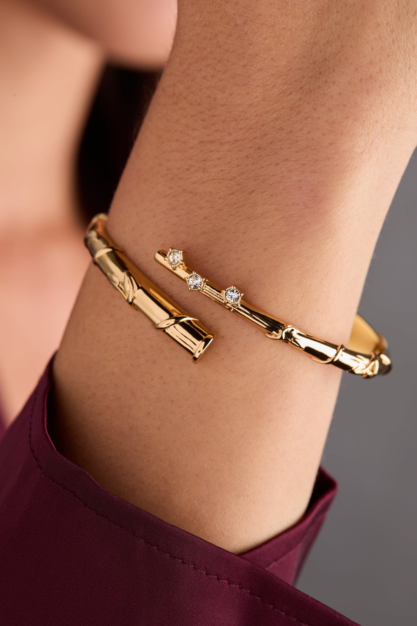 Harry Potter™ Hermione Wand Bypass Cuff ALEX AND ANI