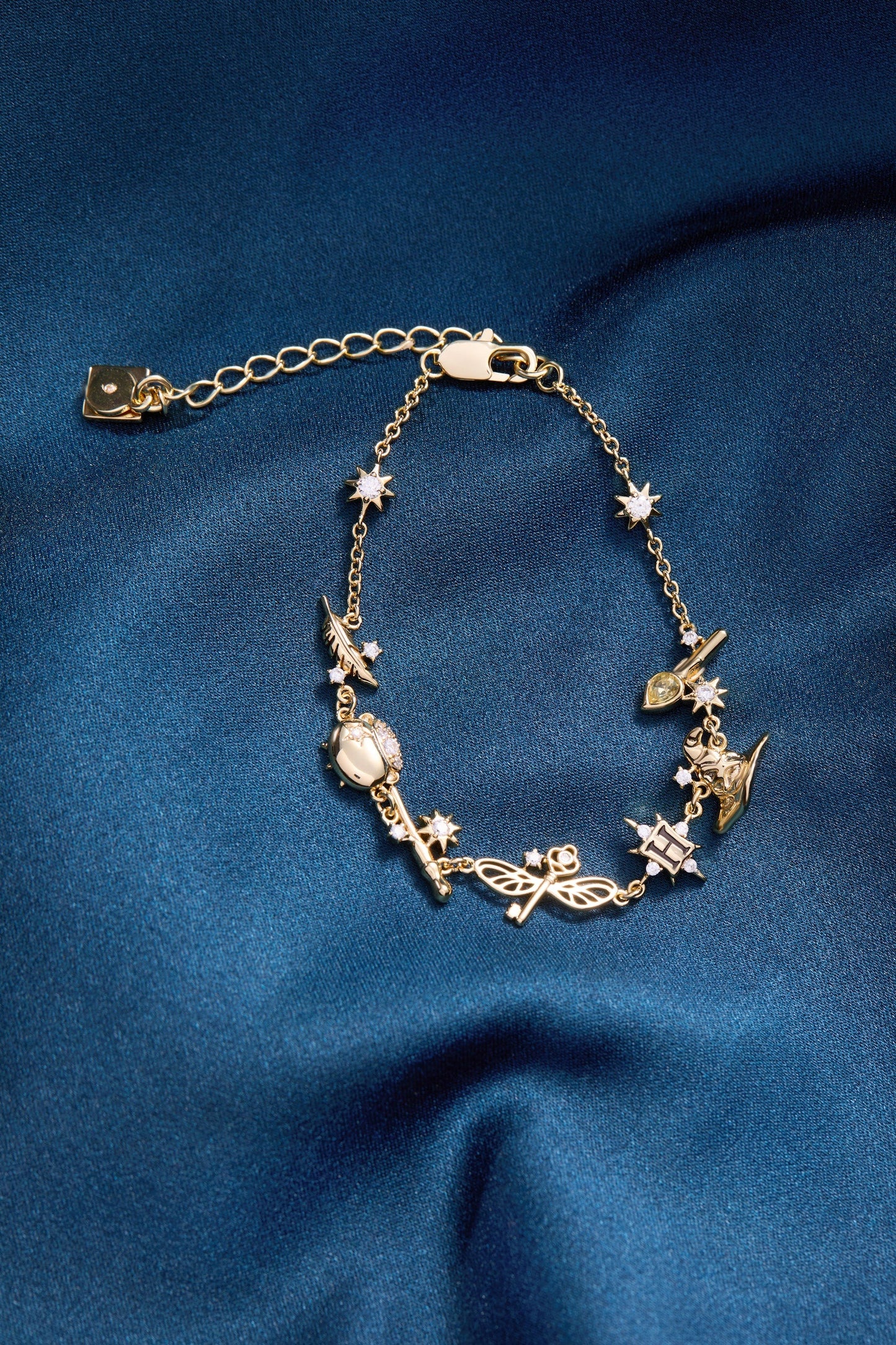 Harry Potter™ Mixed Icon Inline Charm Bracelet ALEX AND ANI