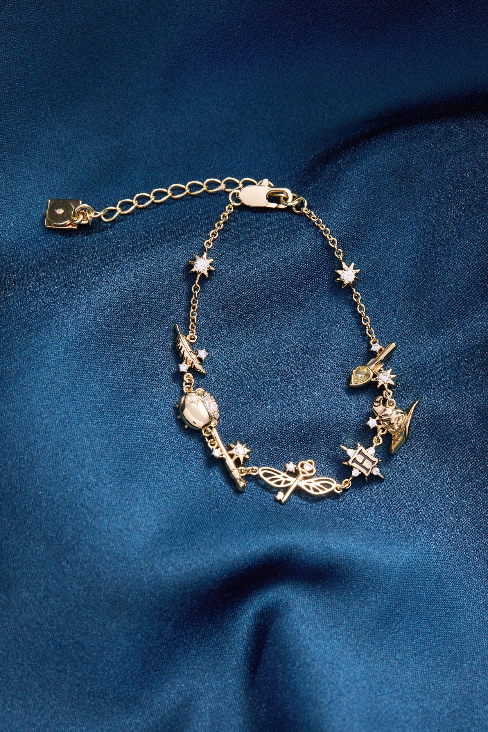 Harry Potter™ Mixed Icon Inline Charm Bracelet ALEX AND ANI