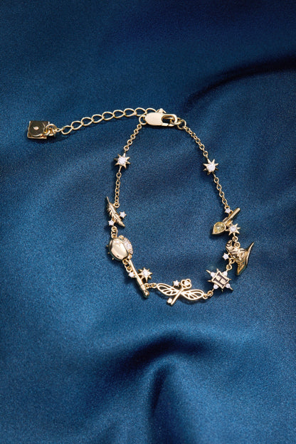 Harry Potter™ Mixed Icon Inline Charm Bracelet ALEX AND ANI