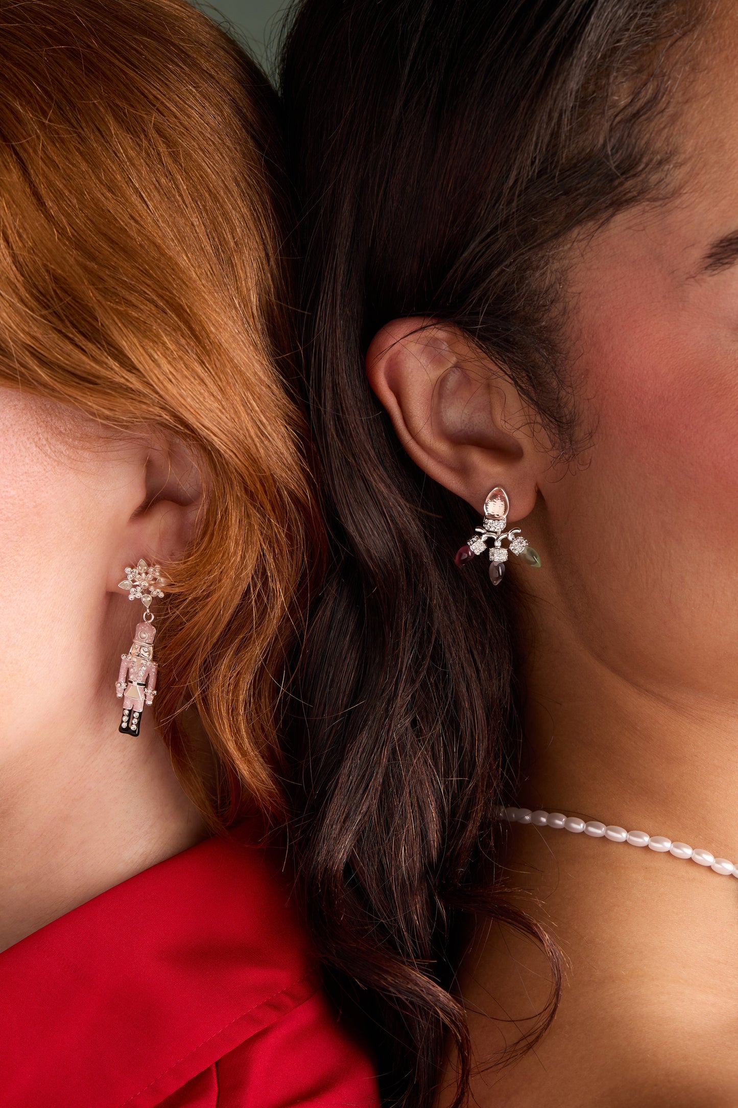 Christmas Muted Light Bulb Jacket Earrings ALEX AND ANI