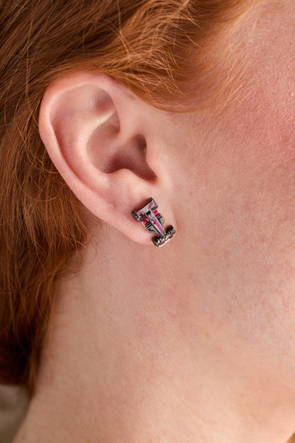 Hot Wheels™ Racecar Stud Earrings ALEX AND ANI