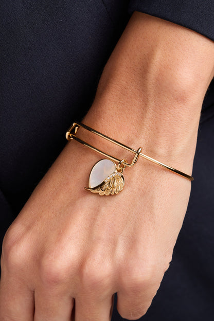 Wings of Protection Charm Bangle ALEX AND ANI