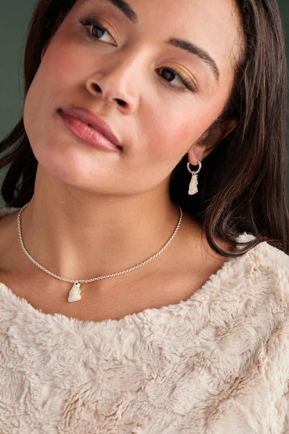 Polar Bear Pendant Necklace ALEX AND ANI