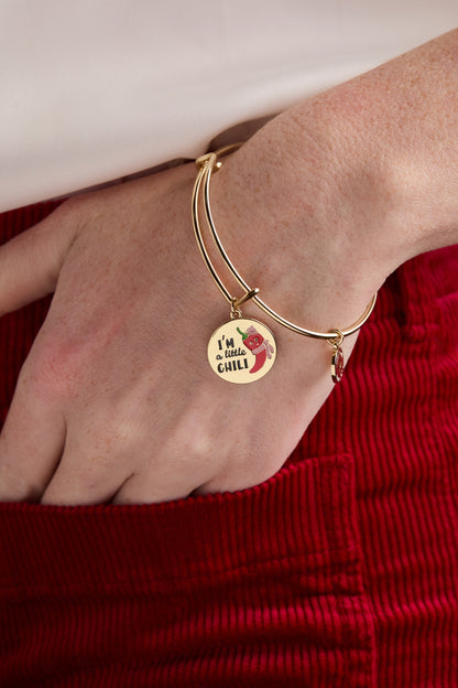 ‘I’m a Little Chili’ Charm Bangle ALEX AND ANI