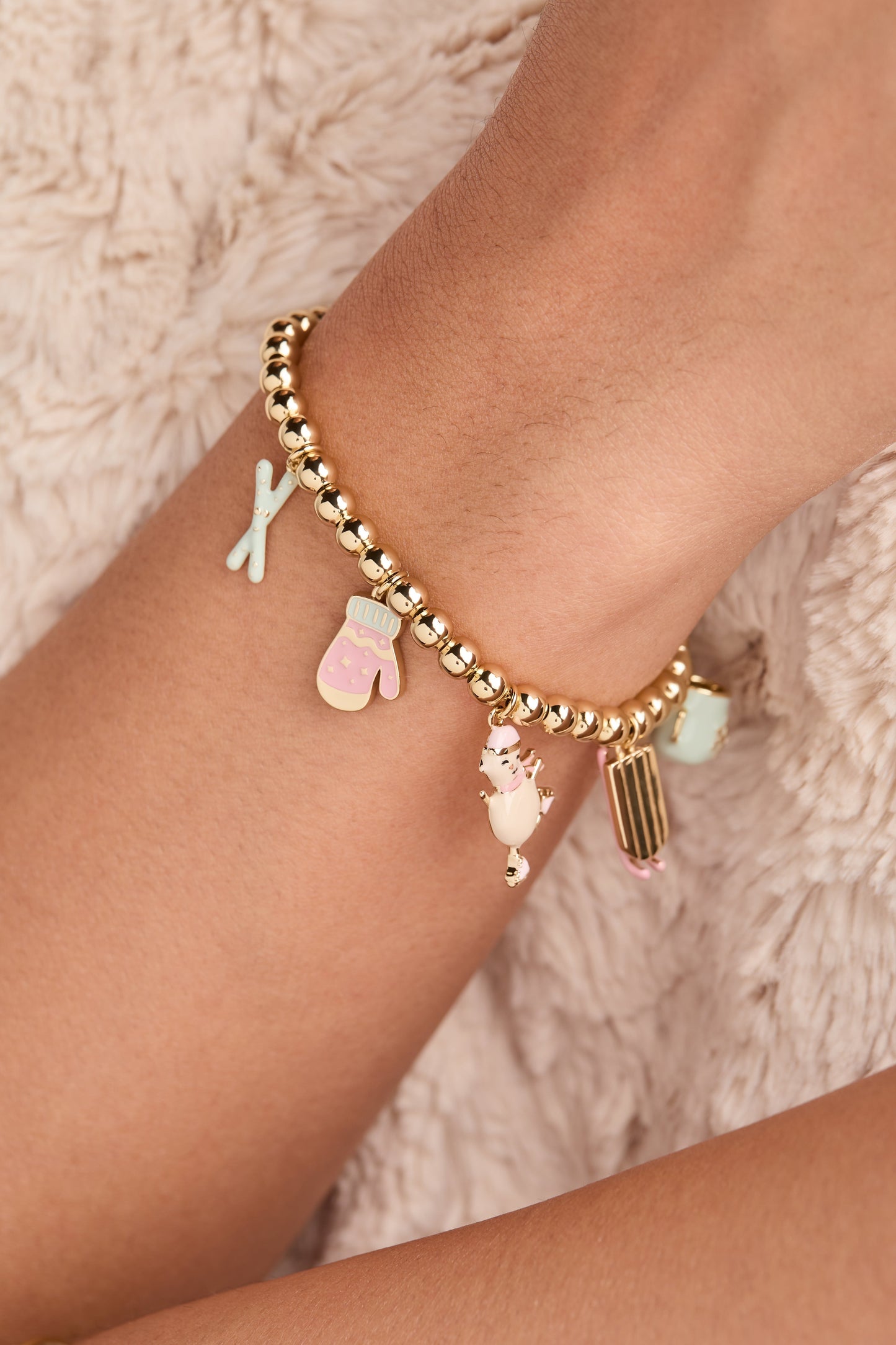 Winter Wonderland Multi Charm Bolo Bracelet ALEX AND ANI